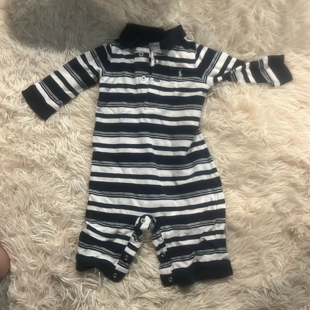 Polo long sleeve one piece